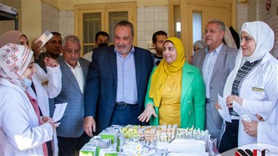 الكشف الطبي المجاني على 1286 مواطنا من أهالي قرية دمرو بالغربية 