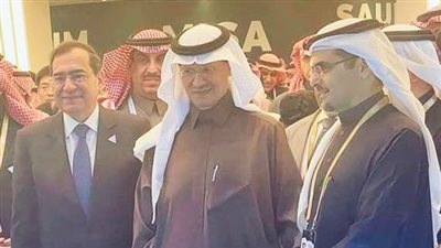 وزير البترول يتفقد معرض التعدين الدولي بالرياض 