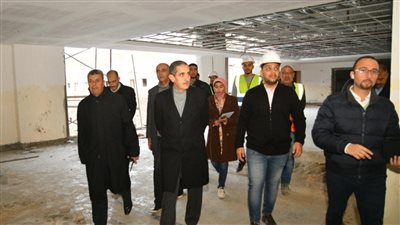 تفاصيل جولة محافظ الغربية بمستشفيات طنطا والسنطة والأورام