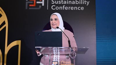 وزيرة التضامن تحضر المؤتمر السنوي الثالث للاستدامة نيابة عن الرئيس السيسي