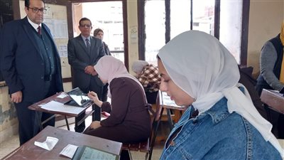 جولات مفاجئة لمسئولي التعليم بالغربية لمتابعة الامتحانات بمدارس شرق طنطا