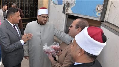 محافظ الدقهلية يشهد استلام الدفعة 17 من لحوم صكوك الأضاحي