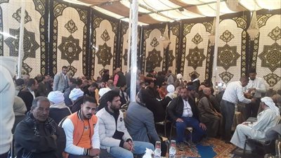 أمن المنيا ينهي نزاع بين عائلتين في قرية أشروبة