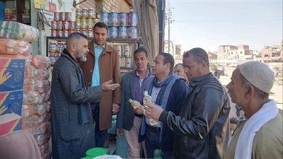 حملات مستمرة على المخابز البلدي والسلع التموينية بالعدوة في المنيا