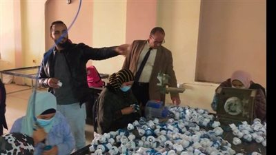 القوى العاملة تنظم جولة ميدانية للمنطقة الصناعية بكوم أبو راضى ببنى سويف