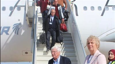 مطار العاصمة الإدارية يستقبل رحلة خاصة لمصر للطيران تقل وفدا من كبار رجال الأعمال