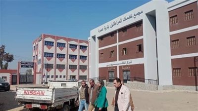 رئيس مركز ملوي يتفقد أعمال تنفيذ مشروعات المبادرة الرئاسية حياة كريمة