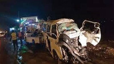 نزيف على الأسفلت.. إصابة «14» شخصًا على صحراوي أسوان