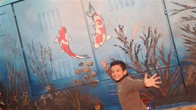 مبادرة لتجميل أكشاك الكهرباء في «سفاجا» وتحويلها إلى لوحات فنية