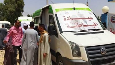 صحة المنيا الكشف الطبي على 123 ألف حالة ضمن 71 قافلة طبية 