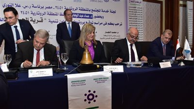 بروتوكول تعاون لتوصيل مياه الشرب لـ285 أسرة بمركز إطسا بالفيوم