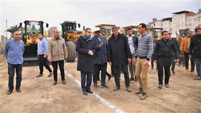 محافظ الغربية يتفقد معسكر الإيواء واصطفاف المعدات لتدريب صقر 111