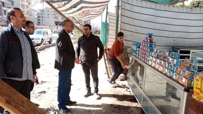 رئيس مركز نبروة يتابع أعمال الانتهاء من معرض أهلا رمضان