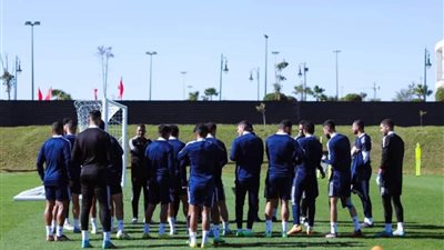 كولر وعبدالحفيط يحفزا اللاعبين قبل مواجهة ريال مدريد 