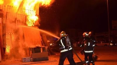 الحماية المدنية تسيطر على عدة حرائق فى الجيزة