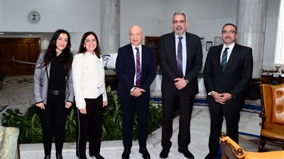 يحيي زكريا يستقبل نائب رئيس الإتحاد الدولى للنقل الجوى لإفريقيا والشرق الأوسط