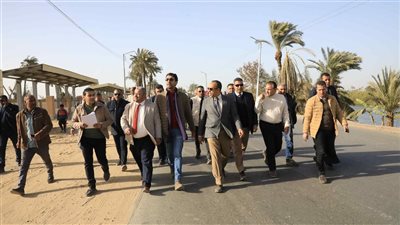 نائب محافظ المنيا يتفقد مشروعات المبادرة الرئاسية 