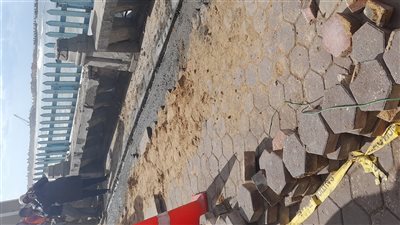  الأسباب الحقيقية للهبوط الأرضي وتشقق الأرصفة بالإسكندرية 