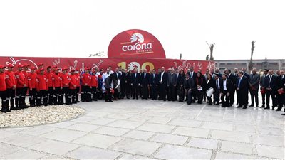 رئيس مجلس الوزراء يتفقد مصنع كورونا الجديد بالمنطقة الصناعية