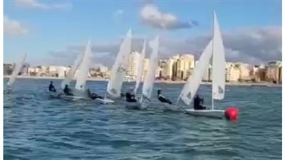 ختام منافسات بطولة الجمهورية الشتوية للقوارب الشراعية بنادي اليخت بالإسكندرية