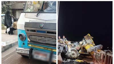 تفاصيل حوادث الطرق والشوارع صباح اليوم فى مصر