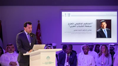 أشرف صبحي يبحث التعاون الثنائى مع وزير الشباب والرياضة التونسى