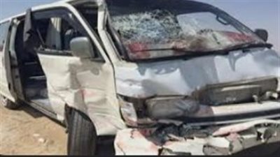 إصابة 7 أشخاص في انقلاب ميكروباص بالفيوم 