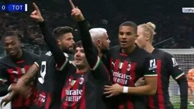 دوري أبطال أوربا..ميلان يهزم توتنهام فى سان سيرو 