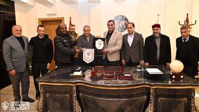 نائب رئيس مجلس الوزراء الليبي يلتقي وفد بعثة الزمالك