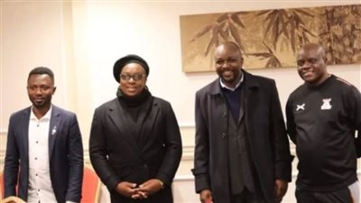 سفير زامبيا يطمئن على منتخب بلاده ويوجه الشكر للمصريين