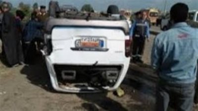 بالاسماء.. إصابة 7 أشخاص في حادث بقنا 