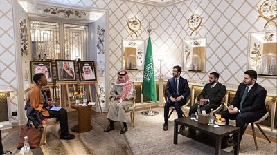  وزير الخارجية السعودي يلتقي الرئيس التنفيذي لمجموعة الأزمات الدولية
