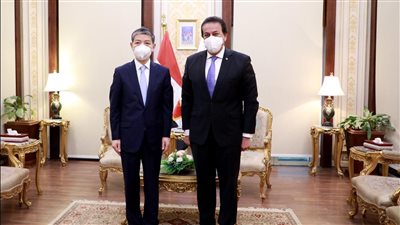 وزير الصحة يستقبل سفير الصين لبحث تعزيز التعاون بالمشروعات الصحية المشتركة