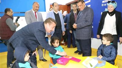 محافظ المنوفية: المدرسة الدولية 