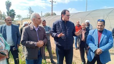 تفاصيل جولة مسؤول كبير بالزراعة في القصاصين والقنطرة