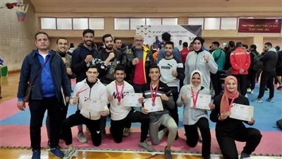 طلاب طنطا يحصدون 5 ميداليات ببطولة 