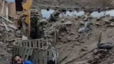 تفاصيل انهيار منزلين بالطوب اللبن بقنا