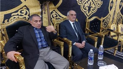 رئيس المجلس الأعلى للقضاء وأعضاء النيابة يشاركون في عزاء وزير العدل الأسبق 