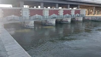 وزير الري يستعرض أعمال صيانة 