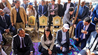 نائب محافظ المنيا يستقبل وزيرة التعاون الدولي والمنسق المقيم لمكتب الأمم المتحدة