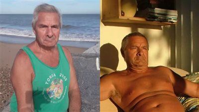 سبعيني يعدد فوائد التعري والحصول على حمام شمس!