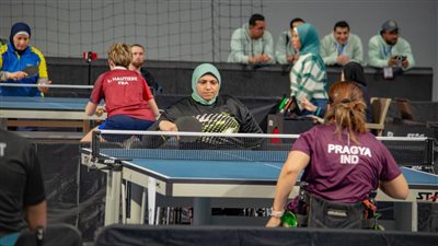 14 بطلًا مصريًا يتأهلون لنصف نهائي بطولة مصر الدولية لتنس الطاولة البارالمبي