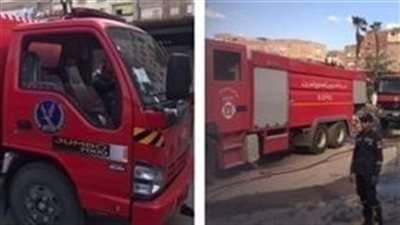 الحماية المدنية تسيطر على 3 حرائق فى الجيزة