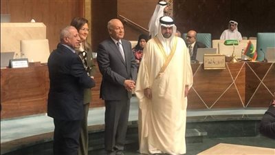 جامعة الدول العربية تكرم الدكتور إسماعيل عبد الغفار 