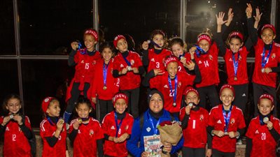 فتيات الأهلي 2015 يحققن العلامة الكاملة في دوري براعم كرة الطائرة 