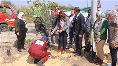 محافظ دمياط تشهد تدشين مبادرة 100 مليون شجرة