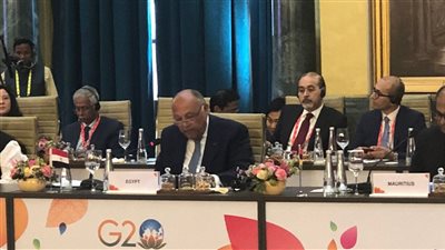 وزير الخارجية يشارك في أولى جلسات مجموعة العشرين