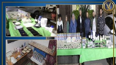 محاولة إغراق القاهرة بـ45 مليون جنيه مواد مخدرة على يد عصابة أجنبية