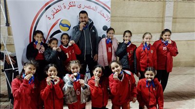 فتيات الأهلي 2014 يتوجن بدوري براعم كرة الطائرة..وزيزو يشكر فريد وطوسون