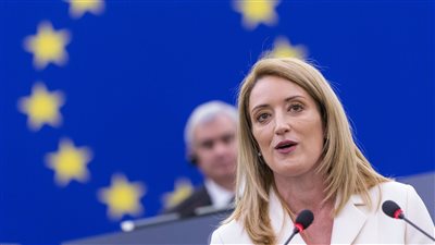 رئيسة البرلمان الأوروبي تصل إلى أوكرانيا